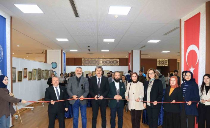 Geleneksel Türk Sanatları Bölümü öğrencilerinin eserleri sergilendi