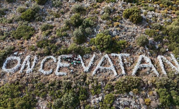 Gençler Datça’nın simgesine sahip çıktılar