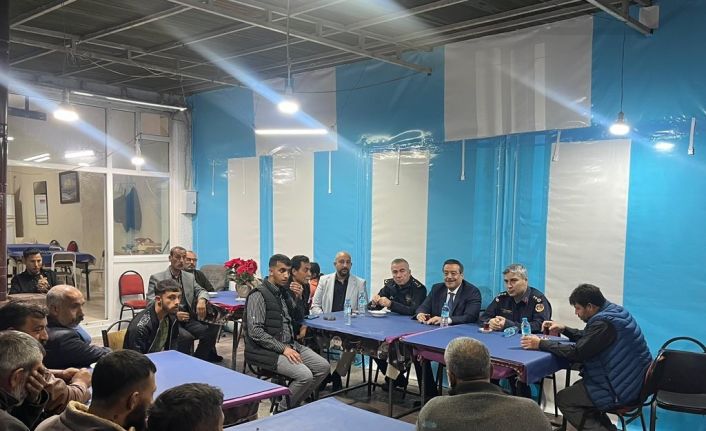 Geriş Mahallesinde vatandaş buluşması