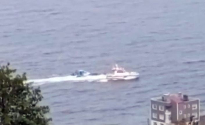 Giresun’da dün yaşanan 1 kişinin öldüğü tekne kazasının yeni görüntüleri ortaya çıktı