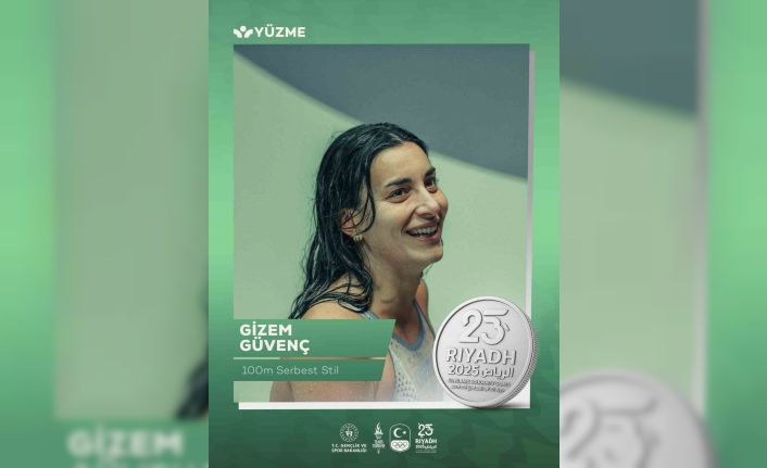 Gizem Güvenç’ten gümüş madalya