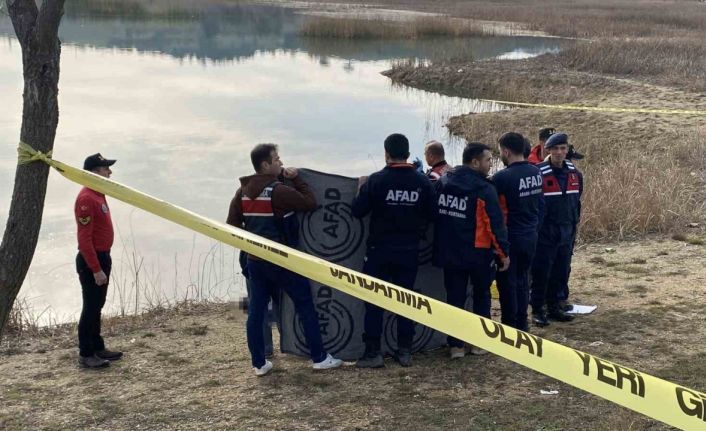 Gölete giren şahsın cansız bedeni bulundu