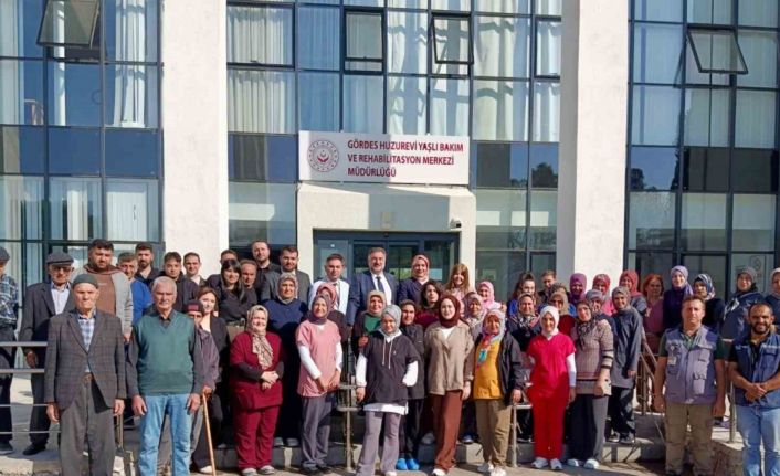 Gördes Huzurevi’nde ’Engelsiz işgücü’ buluşması