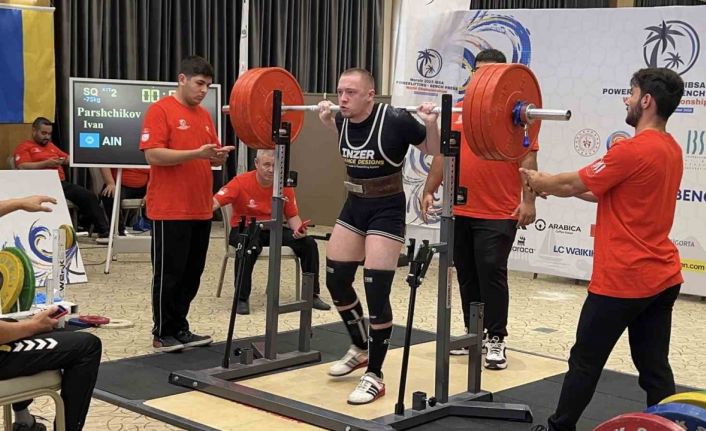 Görme Engelliler Dünya Halter Şampiyonası, Mersin’de sürüyor