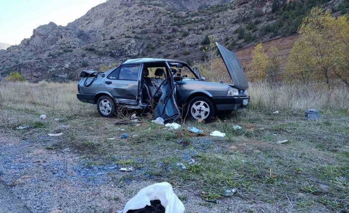 Gümüşhane’de iki araç çarpıştı: 4 yaralı