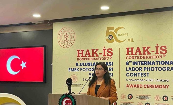 HAK-İŞ Genel Başkanı Arslan: "Fotoğraf yarışmamızın 6’ncısı uluslararası düzeyde gerçekleştirdiğimiz bir fotoğraf yarışmasına dönüştü"