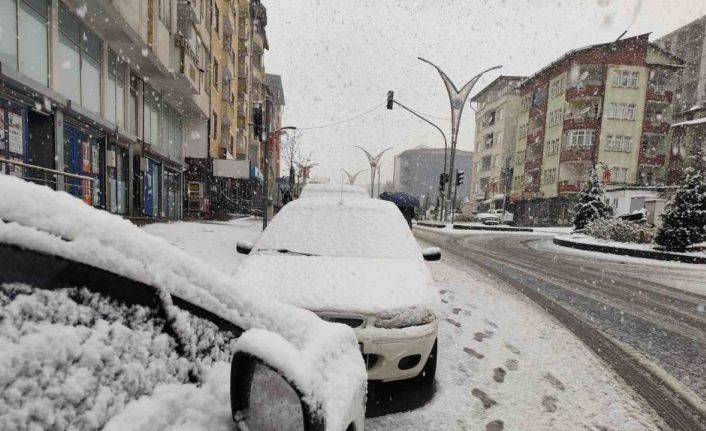 Hakkari’de mevsimin ilk karı yağdı