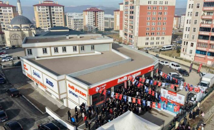 Halk Pazarı’nın 9’ncu şubesi Toki’lerde açıldı
