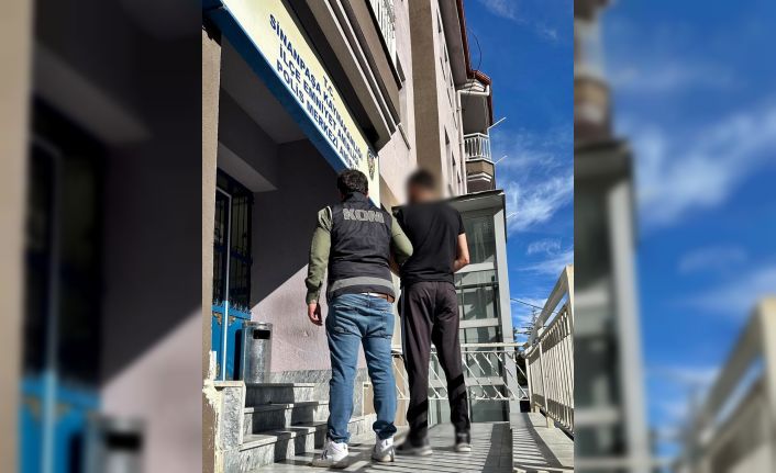 Hapis cezasıyla aranan şahsı polis yakaladı