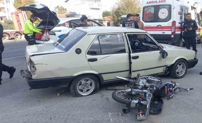 Hatalı sollama kaza getirdi: 2 yaralı