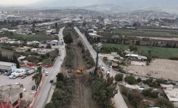 Hatay Büyükşehir Belediyesi, Büyükdalyan’a 10 metrelik köprü inşa edecek