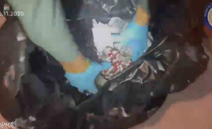 Hatay’da piyasa değeri 4 milyon 372 bin TL olan uyuşturucu ele geçirildi