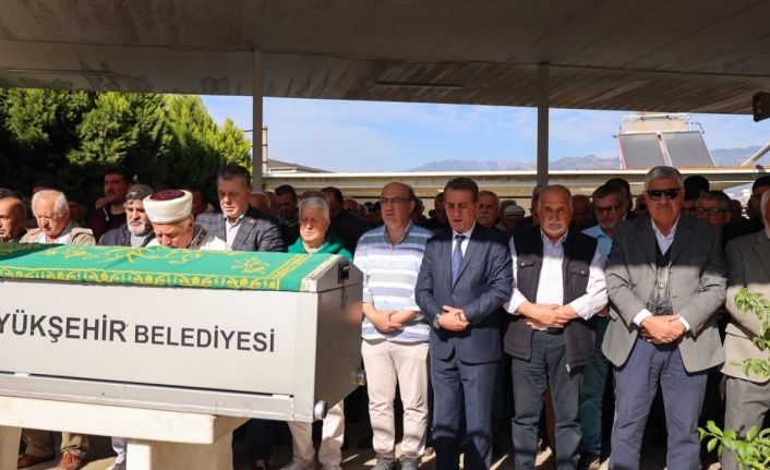 Hayatını kaybeden başkan son yolculuğuna uğurlandı