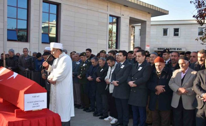 Hayatını kaybeden Piyade Er Gönlüaçık, son yolculuğuna uğurlandı