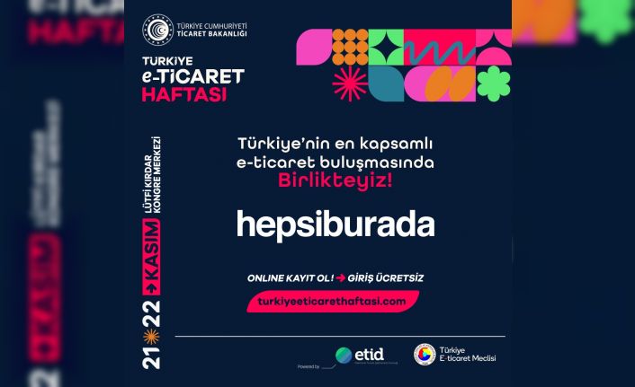 Hepsiburada E-Ticaret Haftası’nda stratejik partner olarak yer alıyor