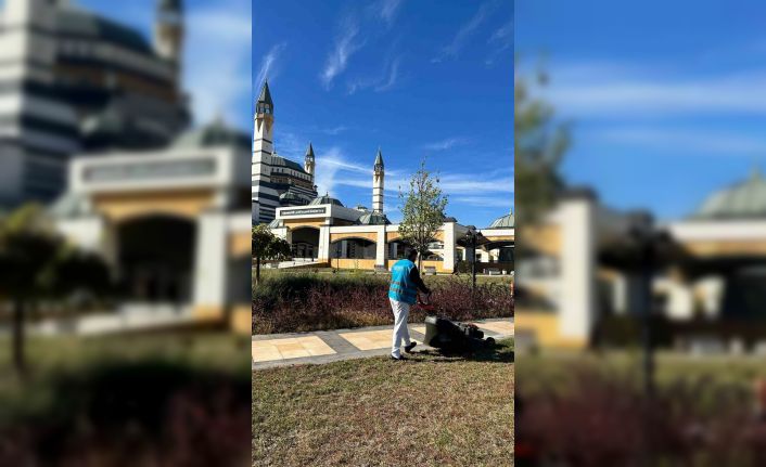 Hükümlüler külliyenin bakımını gerçekleştirdi