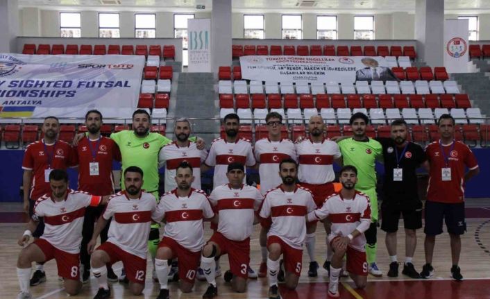 IBSA Kısmi Görme Engelliler Futsal Dünya Şampiyonası Antalya’da başladı