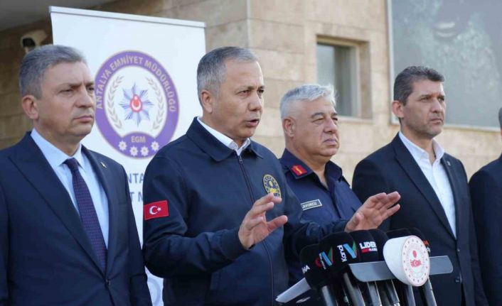 İçişleri Bakanı Ali Yerlikaya: "Uyuşturucuya savaş açtık, operasyonlarımızla onlara nefes aldırmayacağız"