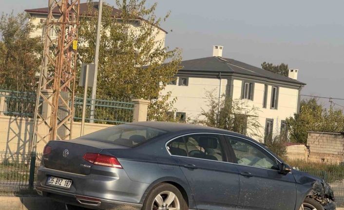 Iğdır’da maddi hasarlı trafik kazası