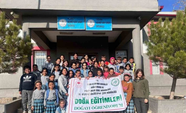 Iğdır’da öğrencilere bioçeşitlilik ve biyokaçakçılık eğitimi