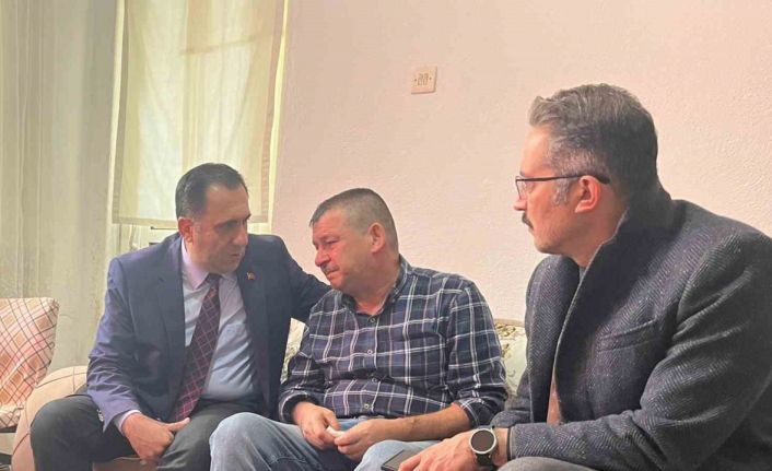 İl Müdürü Türkoğlu’ndan acılı aileye ziyaret