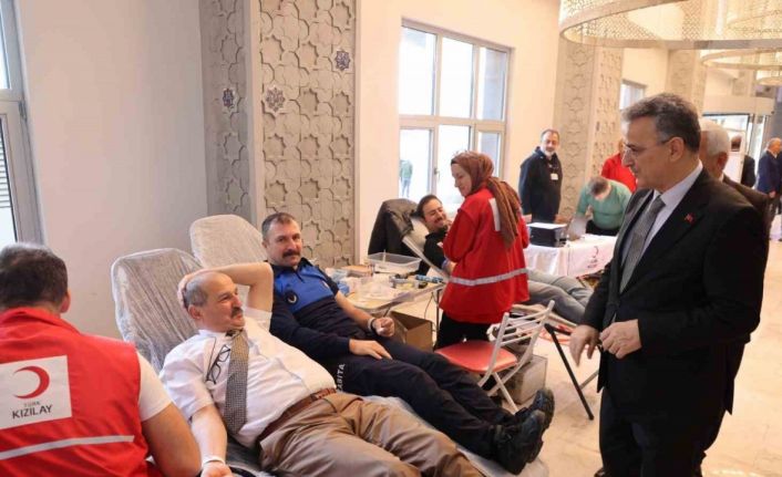 İlkadım Belediyesi’nden Kızılay’a kan desteği