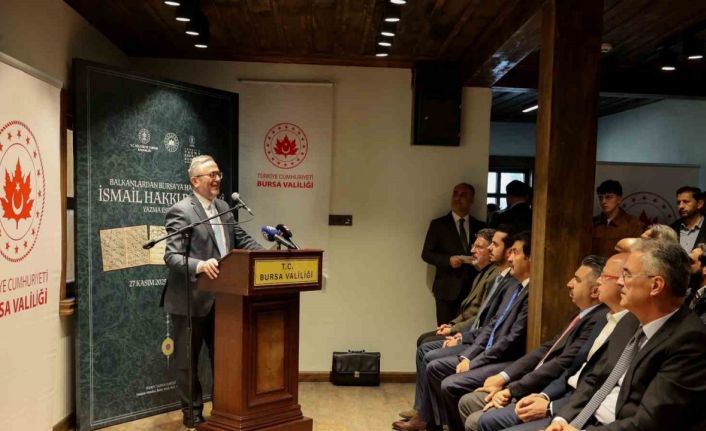 İnebey Yazma Eser Kütüphanesi’nde Bursevî Sergisi açıldı