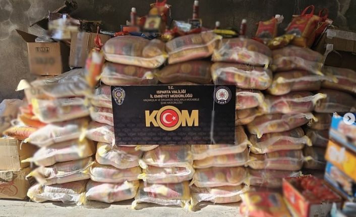 Isparta’da kaçak gıda ve elektronik sigara operasyonu: 2 gözaltı