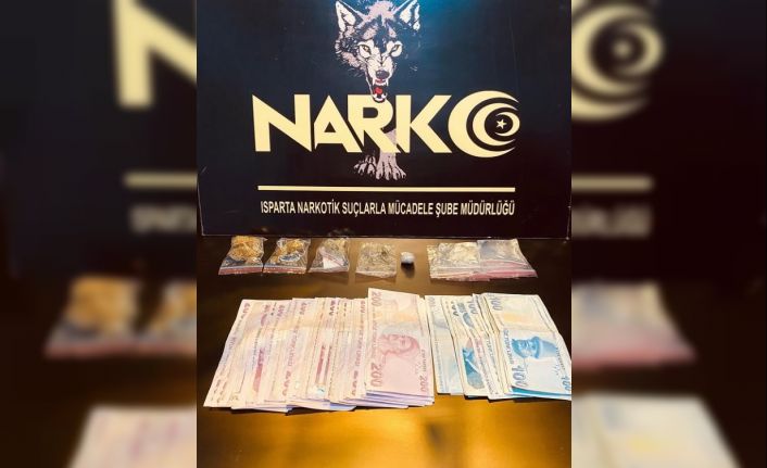 Isparta’da satışa hazır esrar ele geçirildi