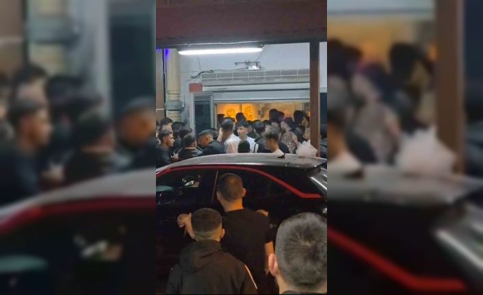 İstanbul’da düğün salonundaki kavga kamerada