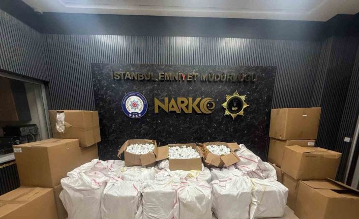 İstanbul’da uyuşturucu hap operasyonu