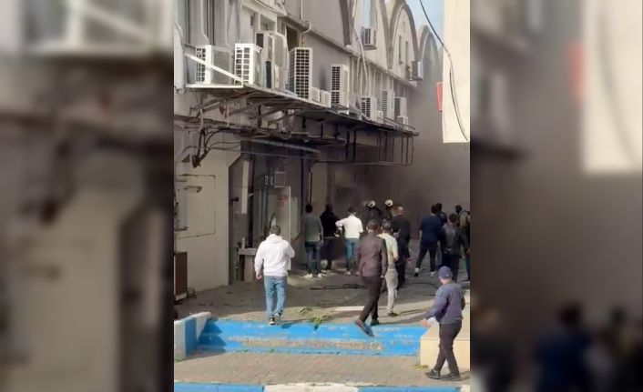 İSTOÇ’da yangın paniği