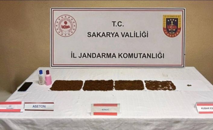 Jandarma uyuşturucuya geçit vermiyor: 1 tutuklama