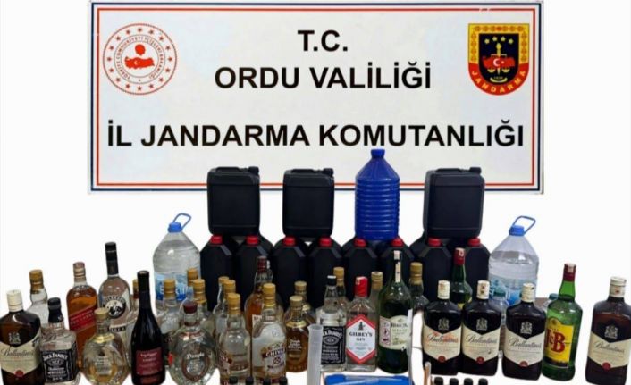 Jandarmadan yılbaşı öncesi sahte alkol denetimi
