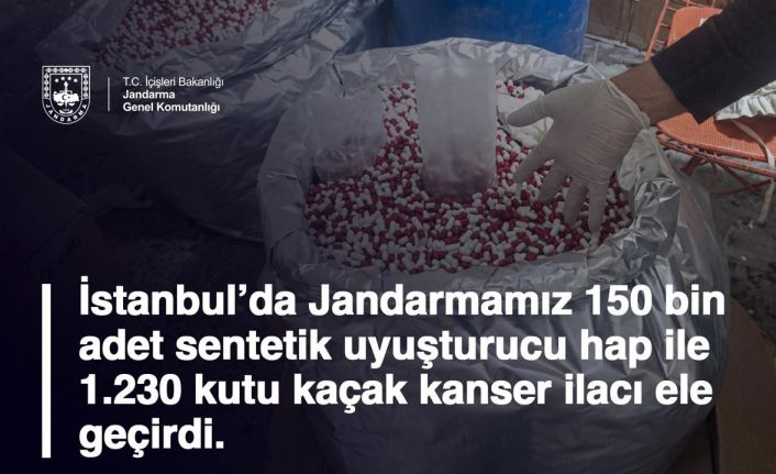 Jandarmadan zehir tacirlerine operasyon: 6 gözaltı