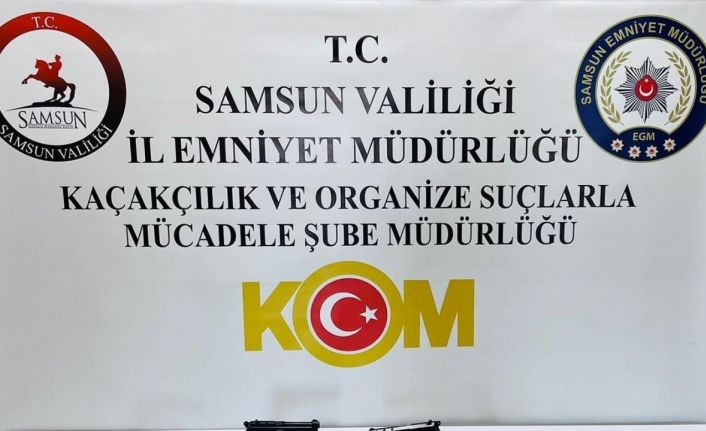 Kaçak silah operasyonunda 4 ruhsatsız tabanca ele geçirildi