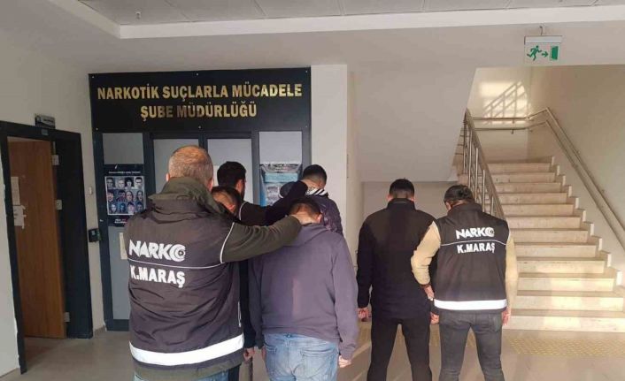 Kahramanmaraş’ta uyuşturucu ticaretine 7 tutuklama