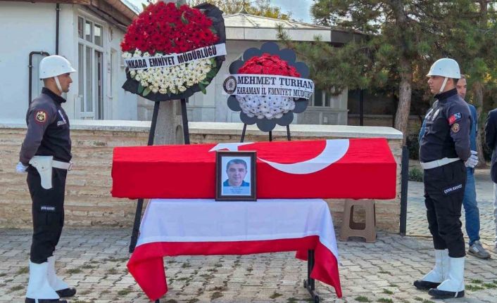 Kalbine yenik düşen polis memuru son yolculuğuna uğurlandı