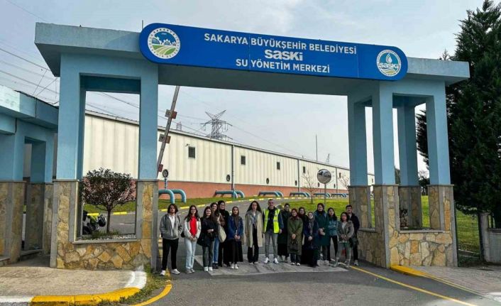 Kaliteli içme suyunun yolculuğuna tanık oldular