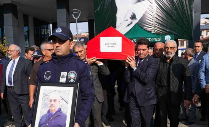 Kalp krizi sonrasında hayatını kaybeden Zabıta memuruna son görev