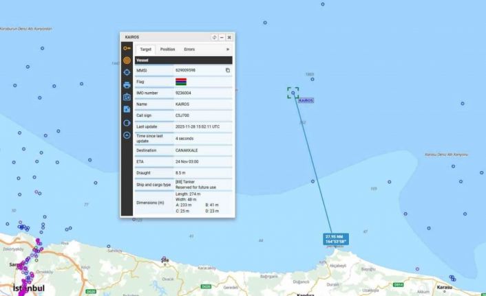 Kandıra açıklarında gemi yangını: Çok sayıda ekip sevk edildi