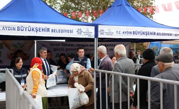 Karacasu’da Ata tohumları vatandaşlarla buluşturuldu