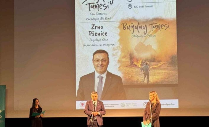 Karadağ’da Türk filmi etkinliği: ‘Buğday Tanesi’ Podgoritsa’da gösterildi