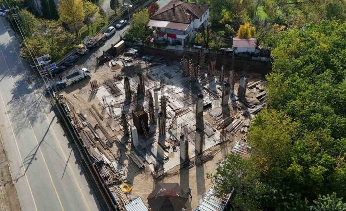 Karapürçek’in sosyal yaşamına değer katacak proje hızla yükseliyor