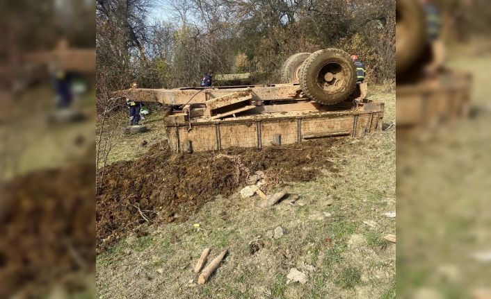 Kastamonu’da traktör devrildi: 1 ölü