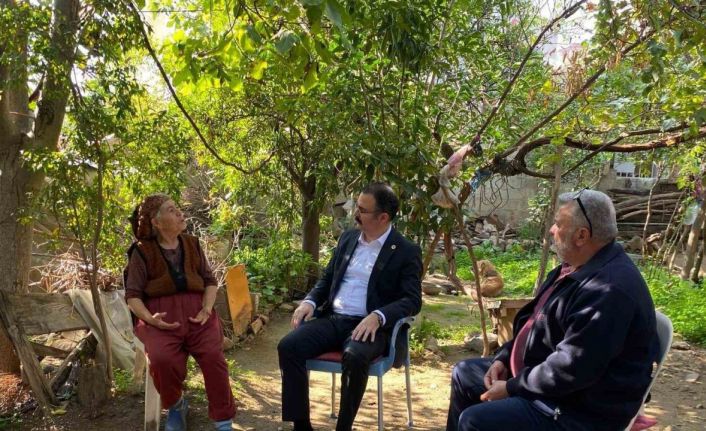 Kaymakam Ateş, vatandaşların evlerine misafir oldu