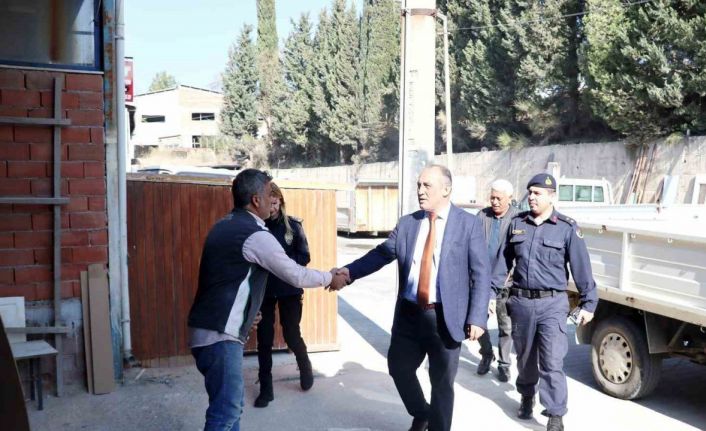 Kaymakam İlhan, sanayi esnafının sorunlarını dinledi