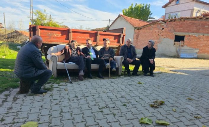 Kaymakam Uçar, Belkese Köyü’nde vatandaşlarla bir araya geldi