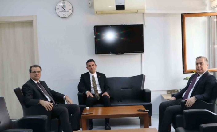 Kaymakamlardan Kaymakam Yıdız’a ’hayırlı olsun’ ziyareti