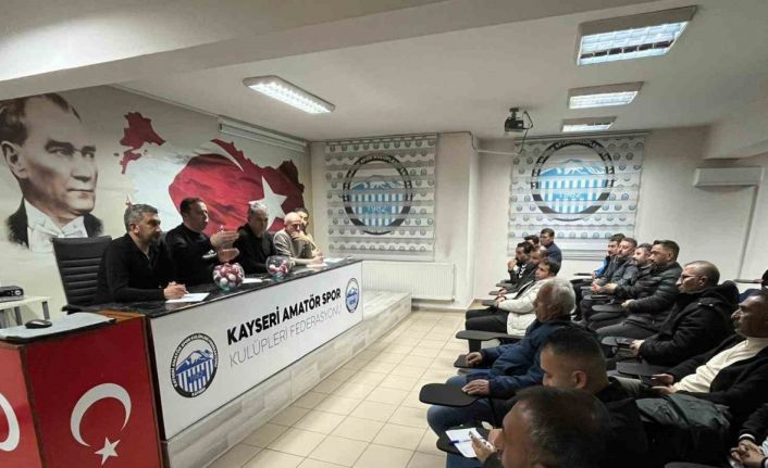 Kayseri U14 Ligi fikstür çekimi yapıldı